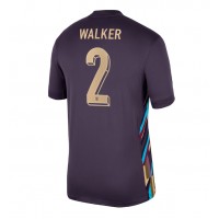 England Kyle Walker #2 Fußballbekleidung Auswärtstrikot EM 2024 Kurzarm